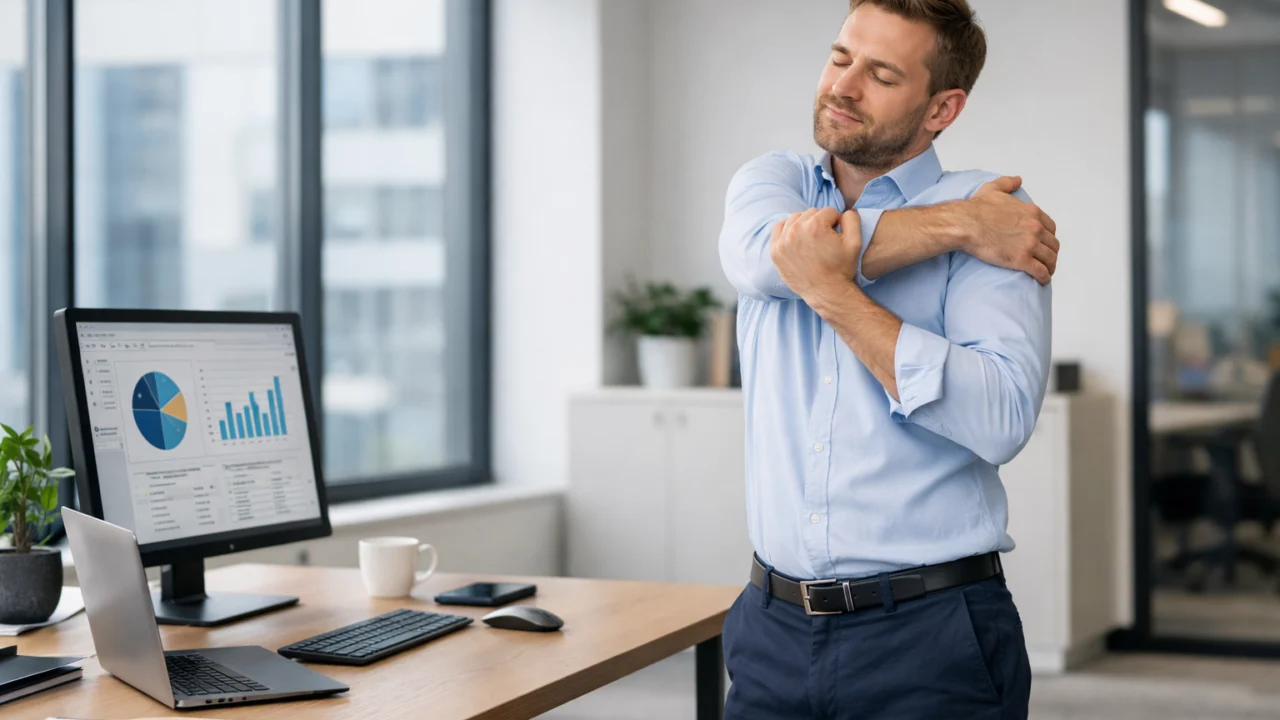 Kratko istezanje na radnom mjestu kao učinkovita mikro pauza protiv stresa