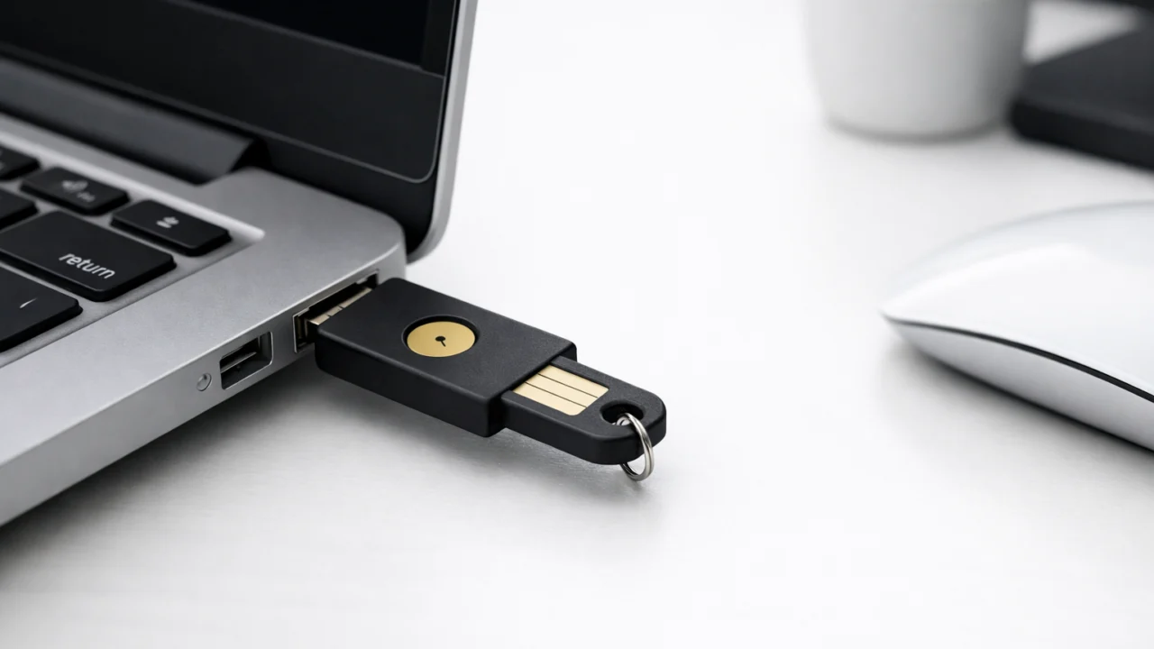 Fizički sigurnosni ključ za dvofaktorsku autentifikaciju kao najviši stupanj zaštite računa