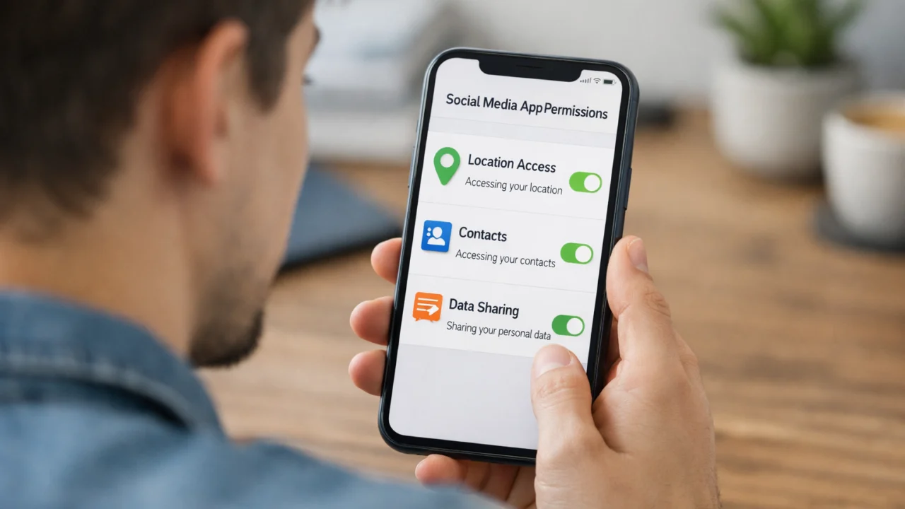 Pregled dozvola aplikacija i kontrole pristupa lokaciji na društvenim mrežama