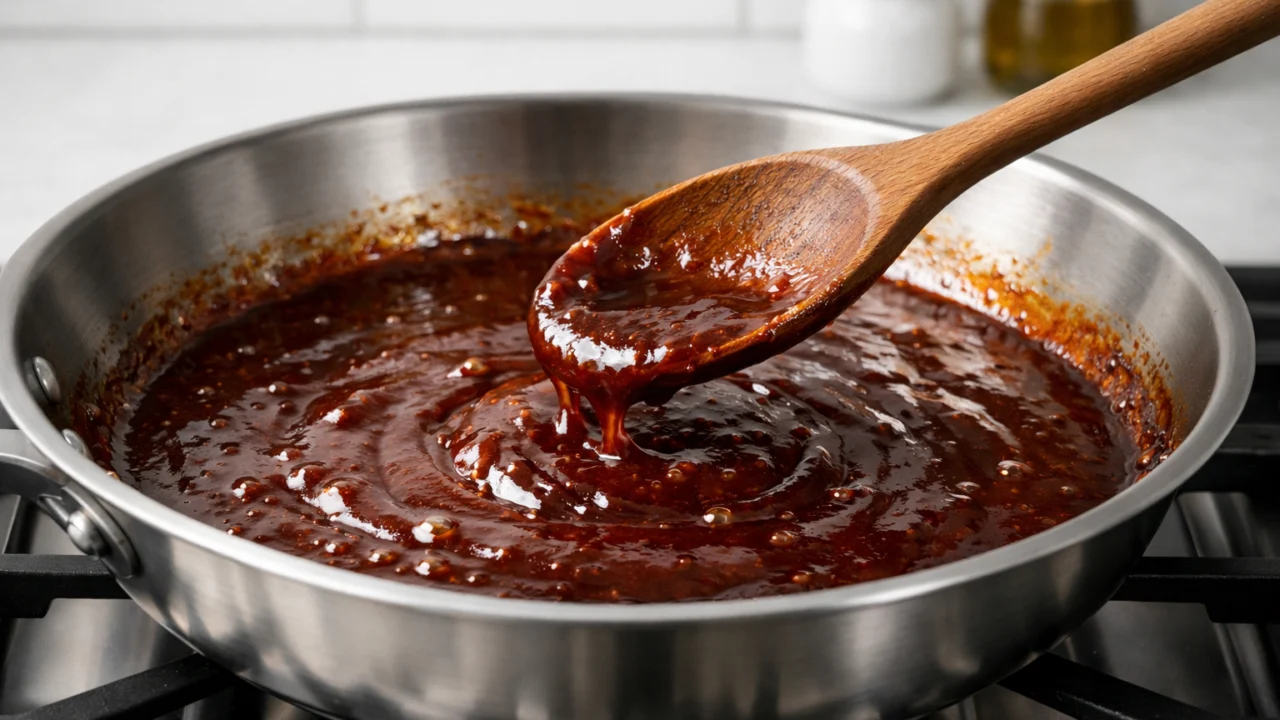 Zgusnjavanje umaka laganim reduciranjem bez dodatka brašna