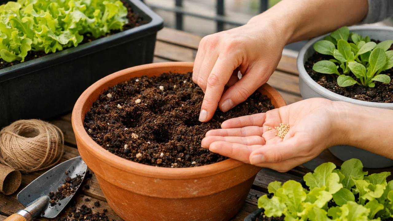 Proljetna sjetva salate u teglama na balkonu, pravilna zemlja i drenaža za uspješan uzgoj