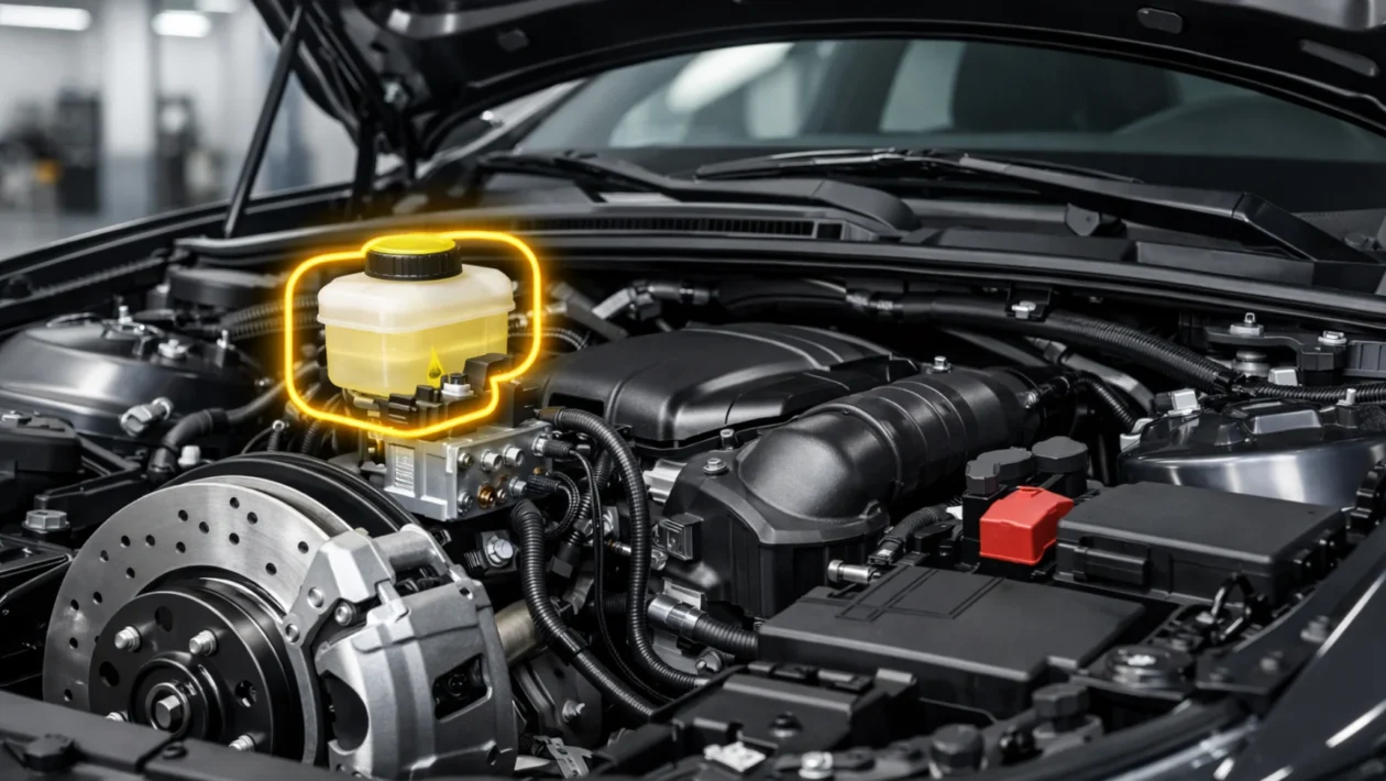 Kočiona tekućina u spremniku motornog prostora – ključni element sigurnog kočionog sustava automobila