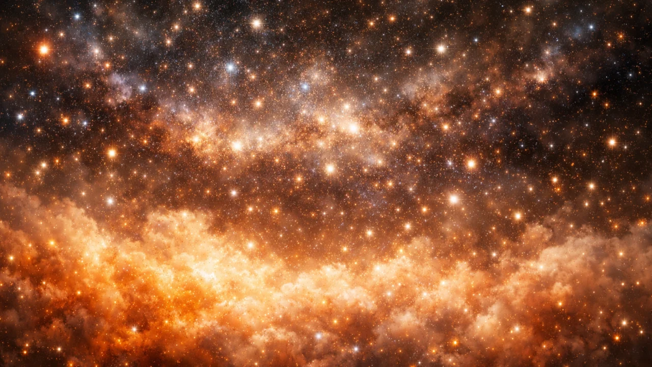 Ilustracija svemira 380.000 godina nakon Velikog praska kada se oslobodilo kozmičko mikrovalno zračenje