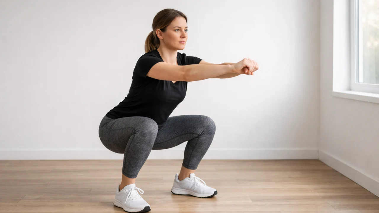 Ispravno izvođenje čučnja kao osnovne vježbe snage bez sprava