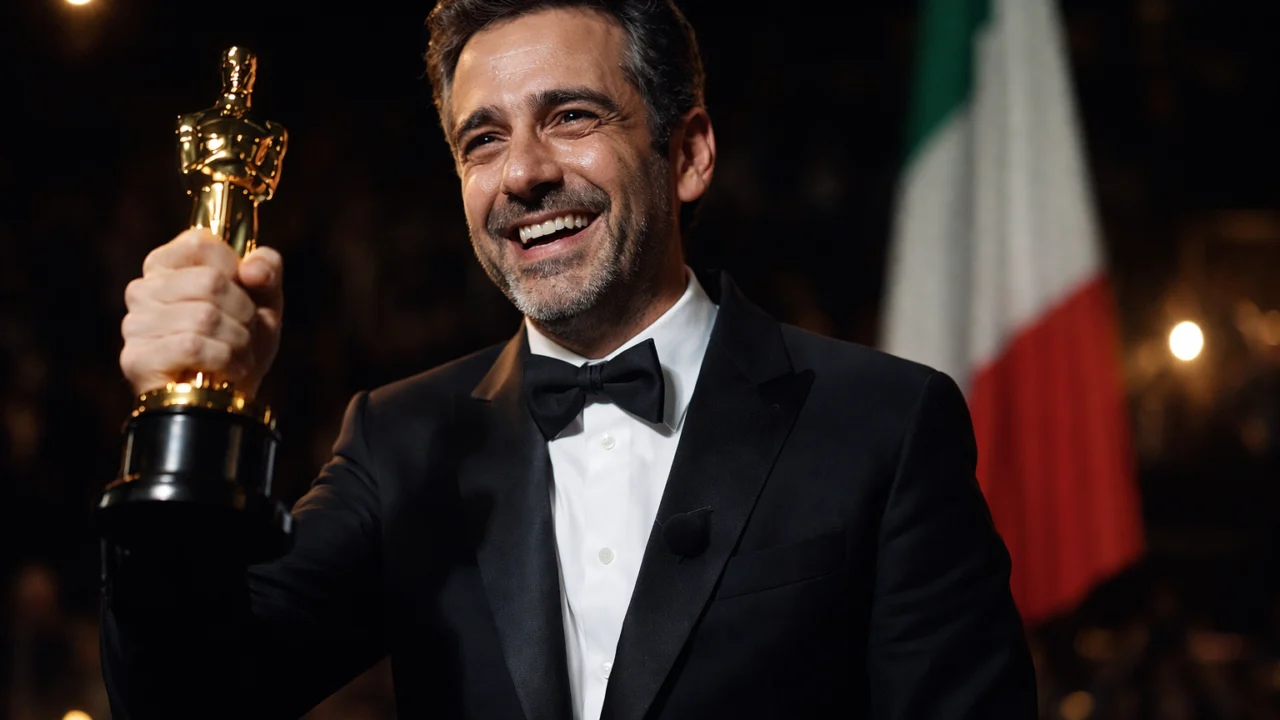 Roberto Benigni s Oscarom za film Life Is Beautiful, simbol međunarodnog uspjeha filma