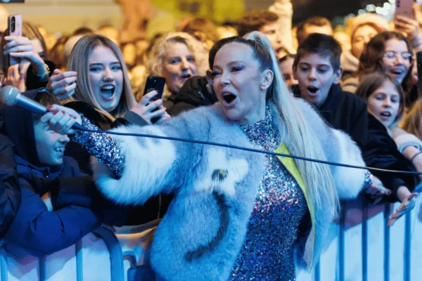 Maja Šuput nastupa na Adventu u Zadru na Trgu Petra Zoranića