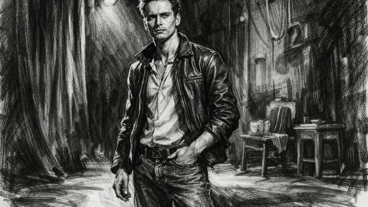 Početci profesionalne karijere Michaela Fassbendera na kazališnim daskama u ugalj stilu.