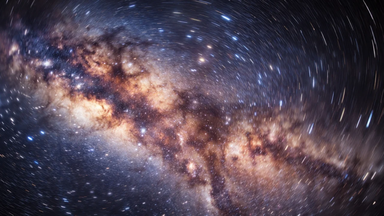 Dinamična Mliječna staza s gibanjima zvijezda i promjenjivim spiralnim krakovima kroz vrijeme