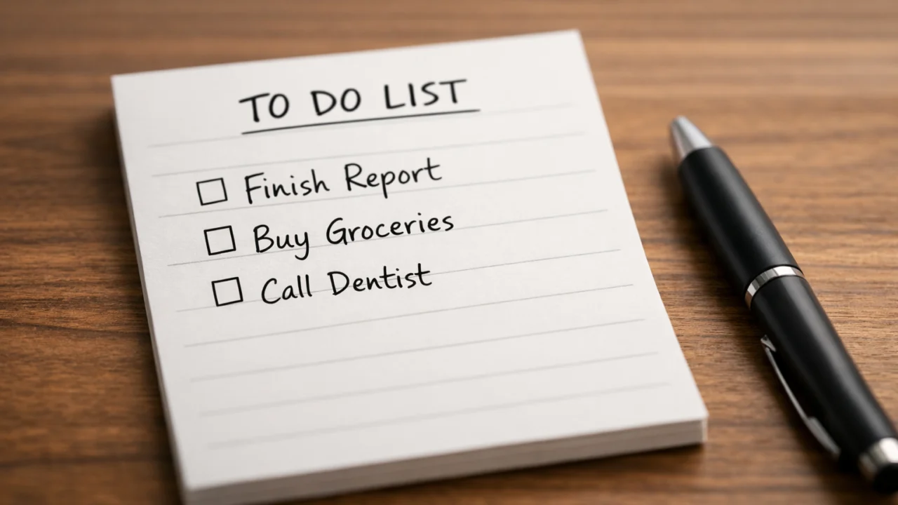 Popis tri ključna cilja za nedjeljni reset koji pomaže održati fokus i izbjeći osjećaj preopterećenosti