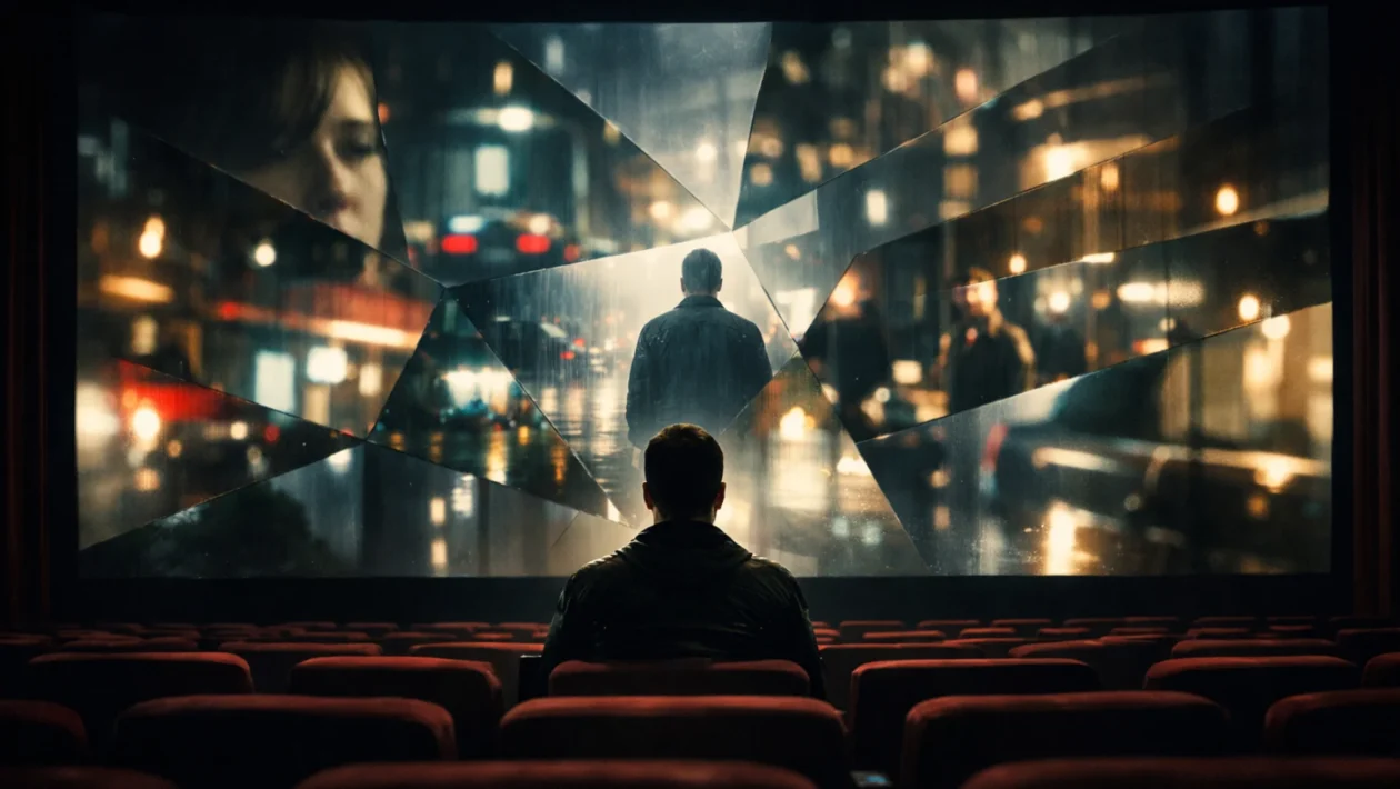 Nepouzdan pripovjedač u filmu kroz široki kadar kina i iskrivljene refleksije, metafora subjektivne percepcije