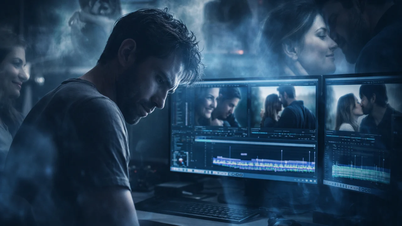 Filmska manipulacija montažom i lažnim sjećanjima, soba montažera kao simbol nepouzdanog pripovijedanja