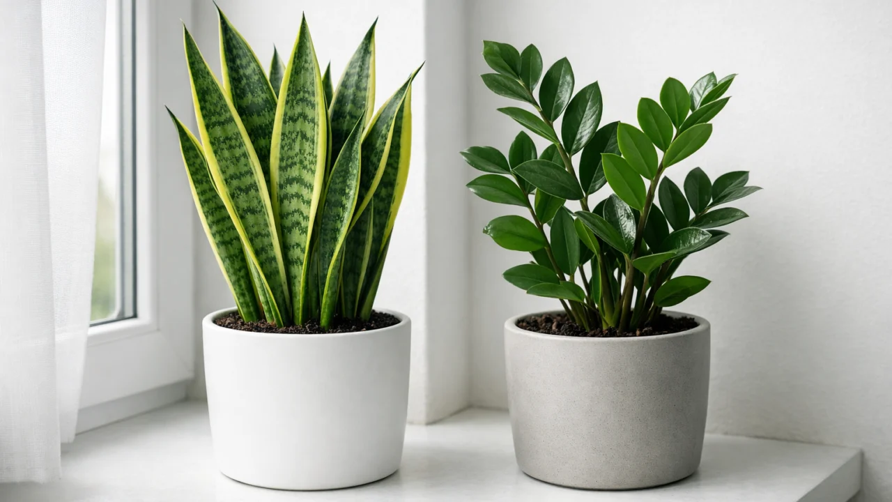 Sanseverija i zamiokulkas kao sobne biljke koje traže malo svjetla i rijetko zalijevanje