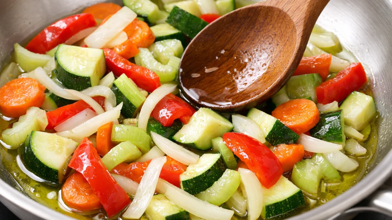 Pirjanje povrća na maslinovom ulju uz kontroliranu temperaturu za očuvanje teksture i okusa