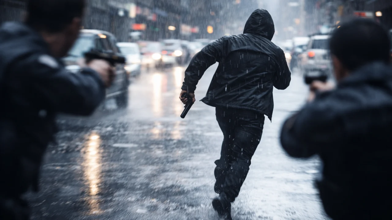 Klasični triler s brzom akcijom, jasnom prijetnjom i fizičkim sukobom u urbanoj sredini