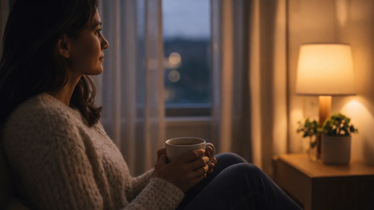 Večernja refleksija o emocijama kao dio svakodnevne prakse emocionalne samosvijesti