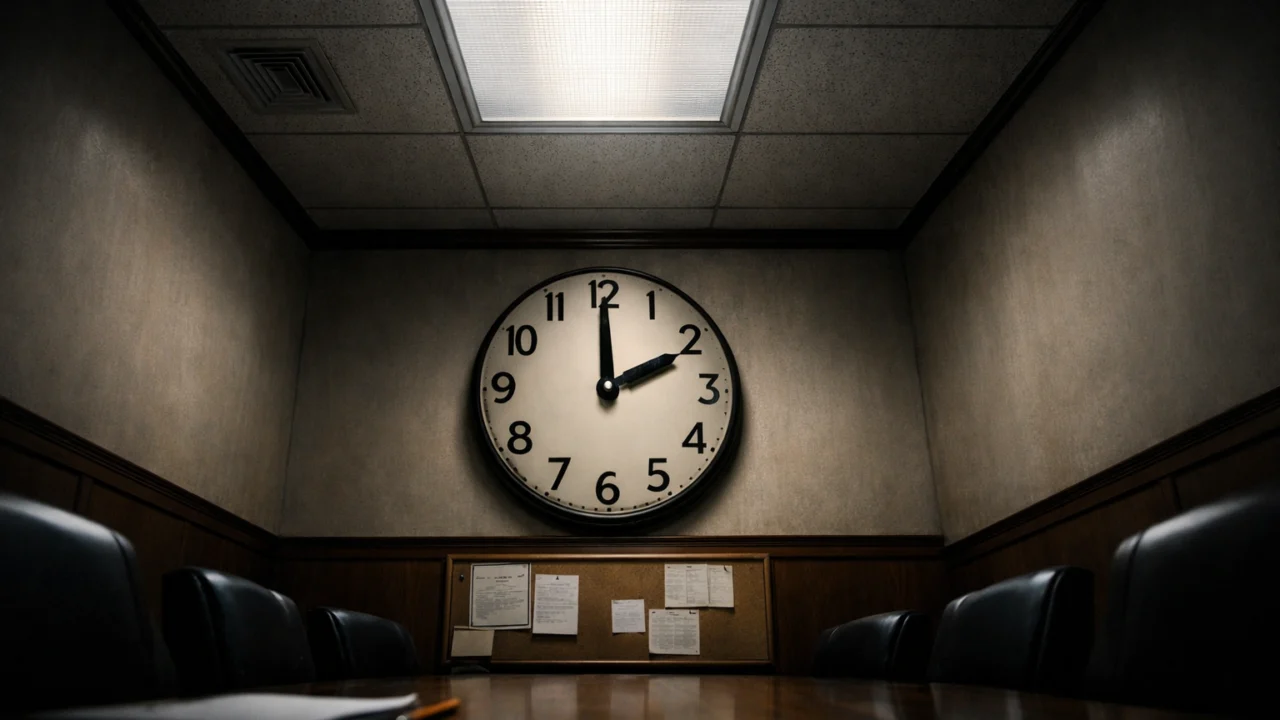 Korištenje niskih kutova kamere u filmu 12 Angry Men za pojačavanje osjećaja klaustrofobije