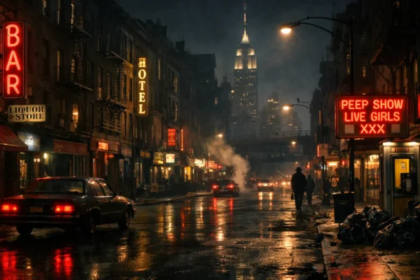 Mračni New York devedesetih kao pozadina filma Léon: The Professional, sumorna atmosfera kriminalističkog klasika