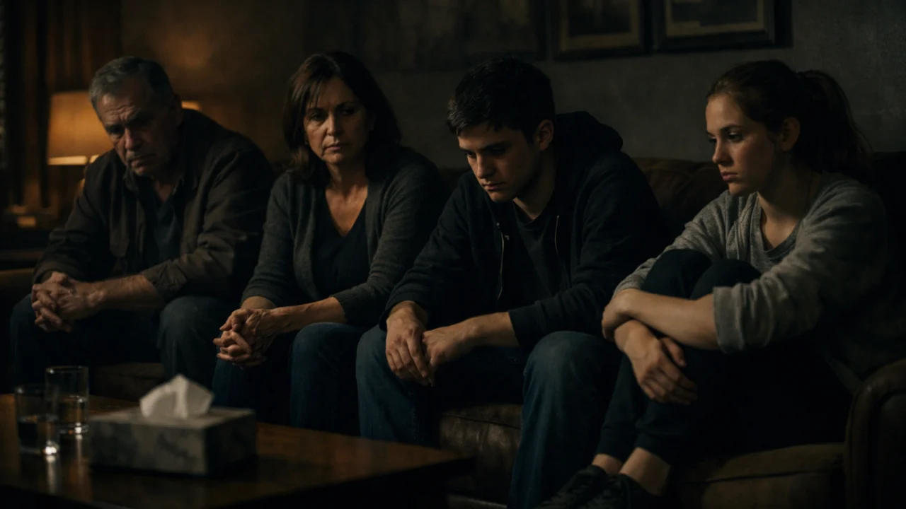 Napeta obiteljska scena koja naglašava teme moći, izdaje i obiteljskih odnosa u The Godfather Part II