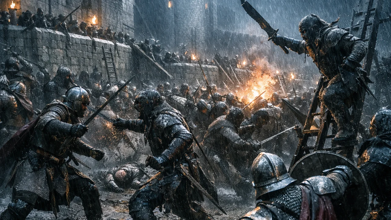 Bitka kod Helmova ponora iz filma The Two Towers, jedna od najpoznatijih ratnih scena u filmskoj povijesti