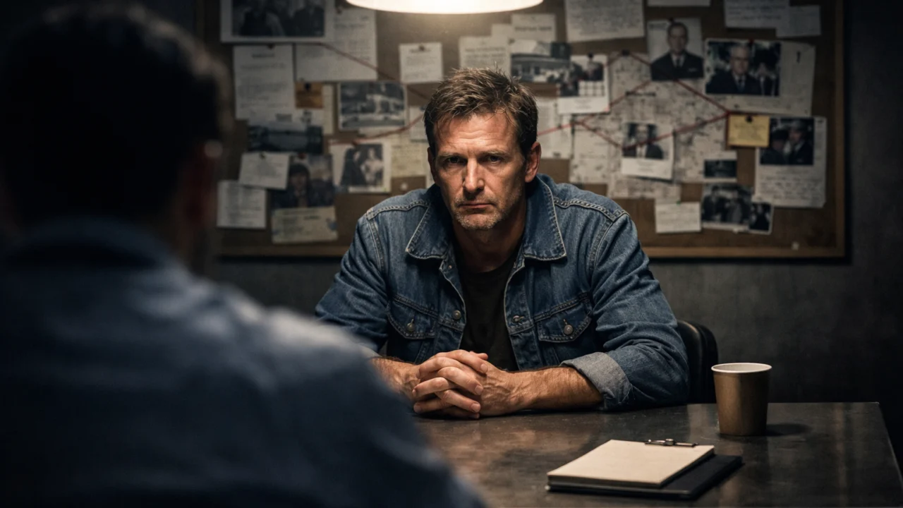 Ispitivanje Verbal Kinta u policijskoj sobi, ključna scena filma The Usual Suspects