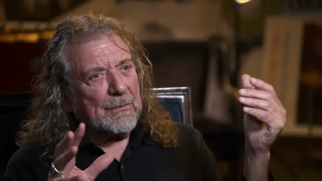 Robert Plant tijekom intervjua o karijeri