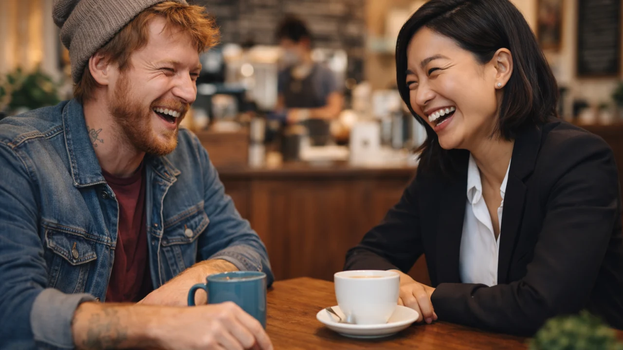 Tipični zaplet romantične komedije s dvoje suprotnih likova koji se upoznaju kroz humor i nesporazum