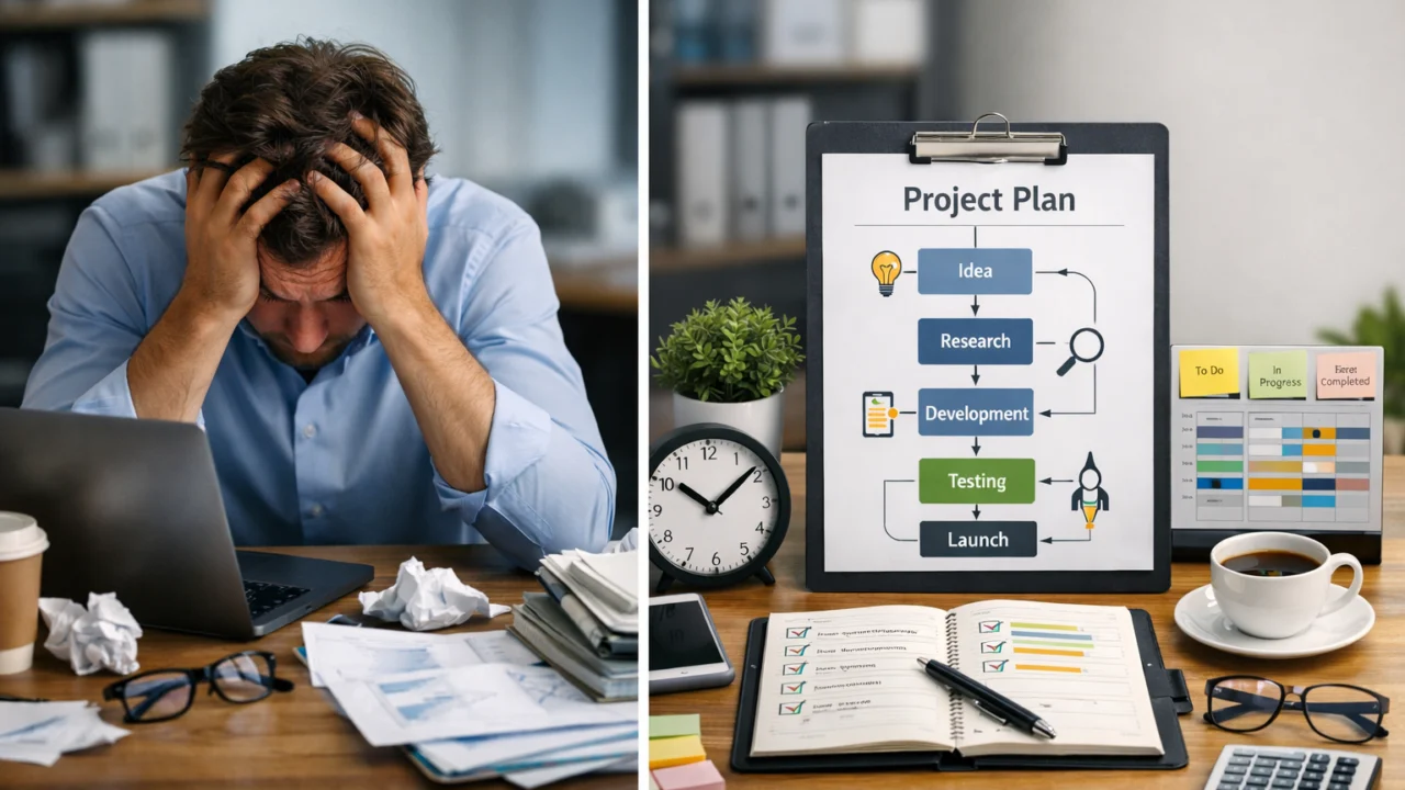 Razlika između nejasnih ciljeva i strukturiranog SMART planiranja bez razočaranja