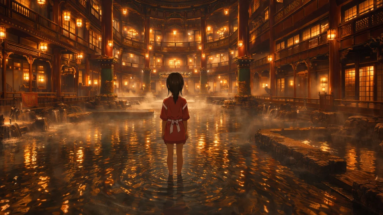 Chihiro u velikoj kupelji duhova, simbol odrastanja i snalaženja u nepoznatom svijetu