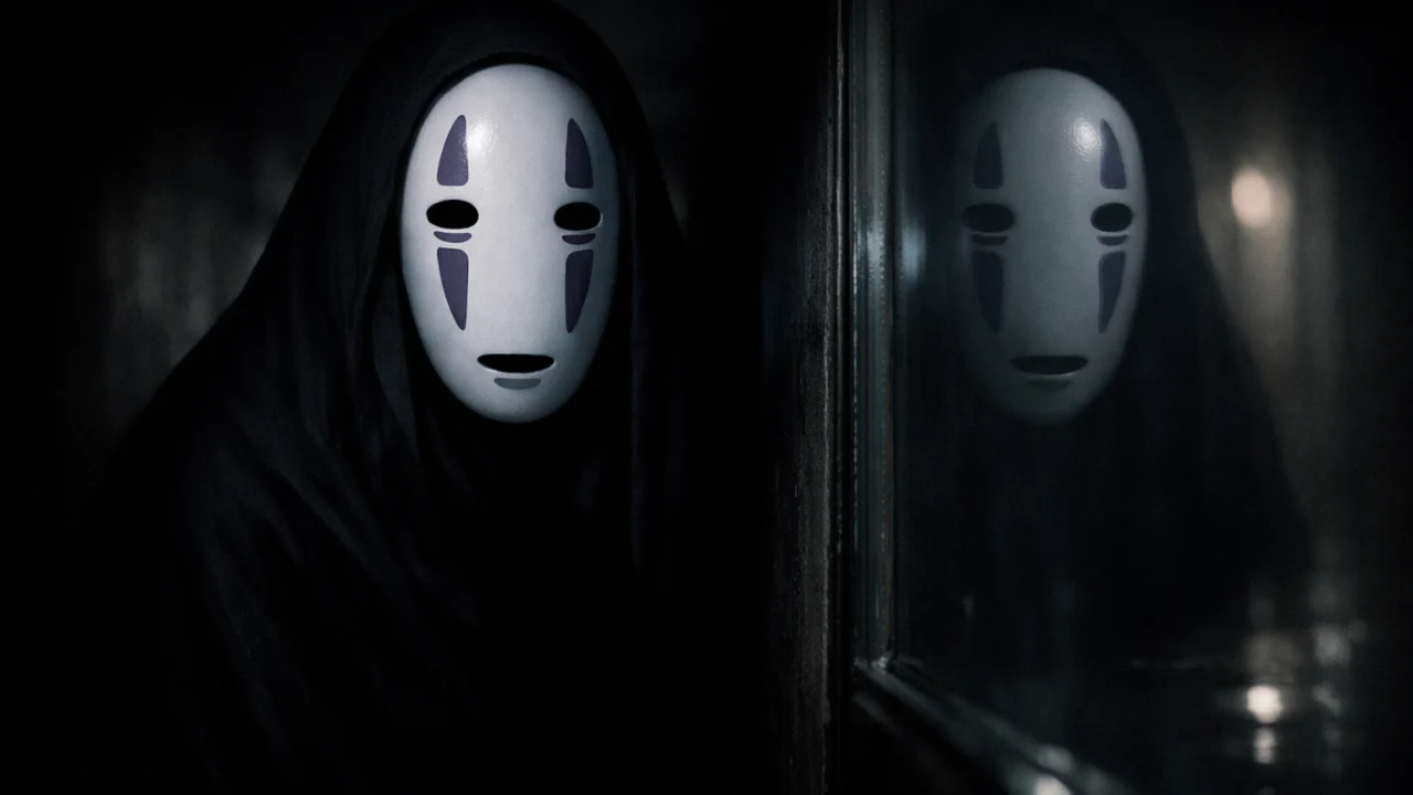 Lik No-Face iz Spirited Away kao simbol pohlepe i usamljenosti u svijetu duhova