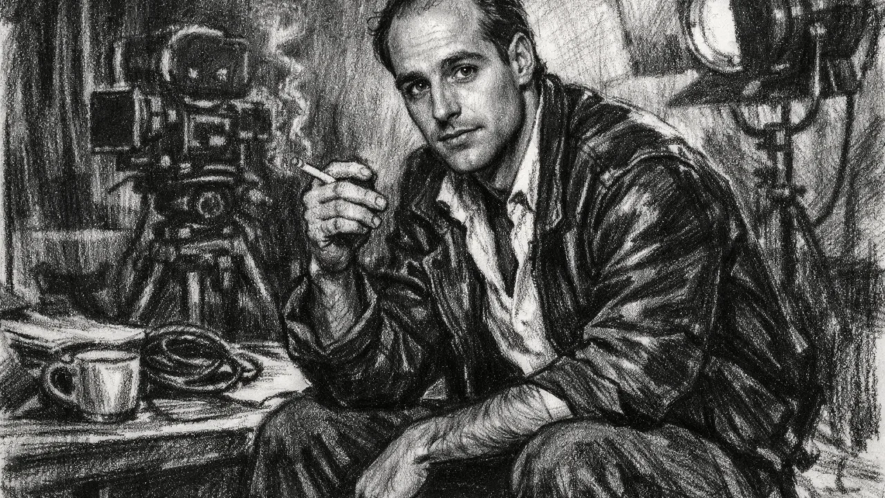 Rani filmski dani Stanleyja Tuccija prikazani u ugalj stilu