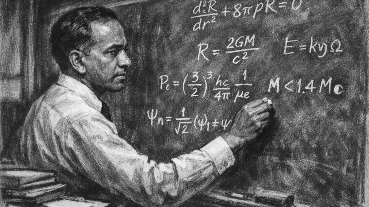 Istaknuti događaj u ugljen stilu - Subrahmanyan Chandrasekhar (ugalj stil)