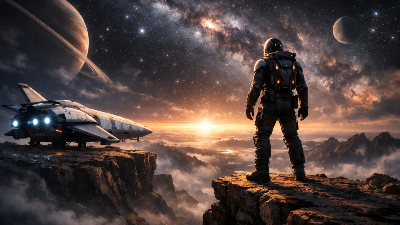 Glavni junak svemirske opere na nepoznatom planetu, simbol osobnog razvoja i velikih galaktičkih putovanja