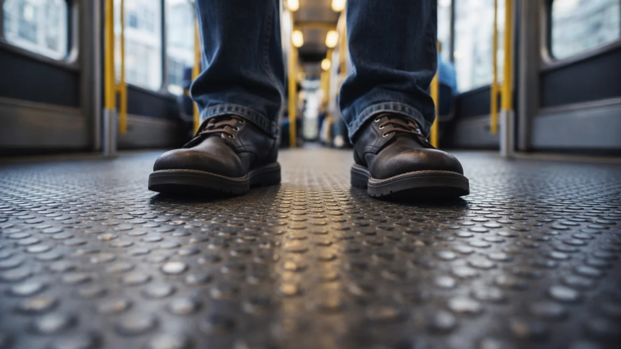 Fokus na stopala na podu kao jednostavna tehnika uzemljenja tijekom napada panike u javnom prostoru