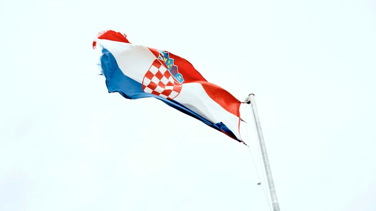 Oblačno zimsko jutro u Zadarskoj županiji