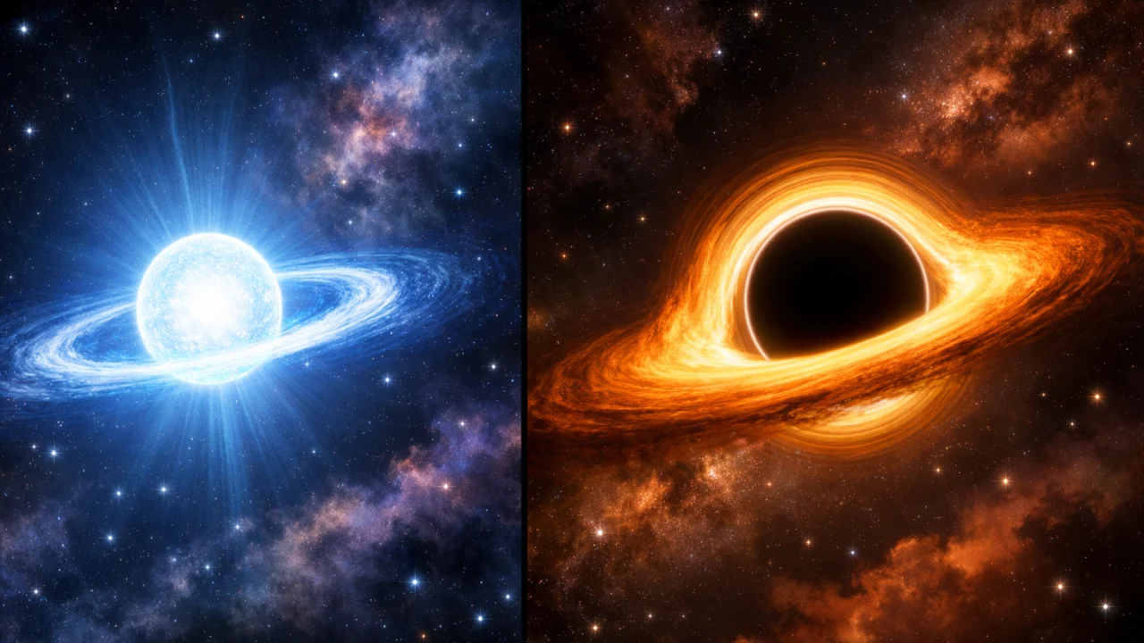 Konačni ostaci supernove: neutronska zvijezda i crna rupa, ovisno o početnoj masi zvijezde