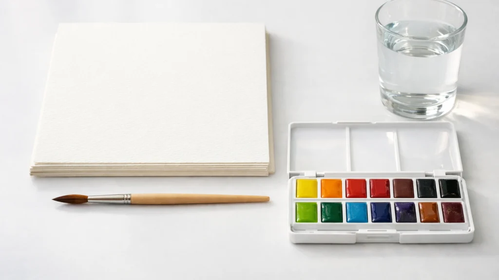 Osnovna oprema za akvarel slikanje za početnike