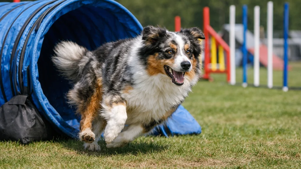 Australski ovčar u agility sportu – aktivan i svestran pas