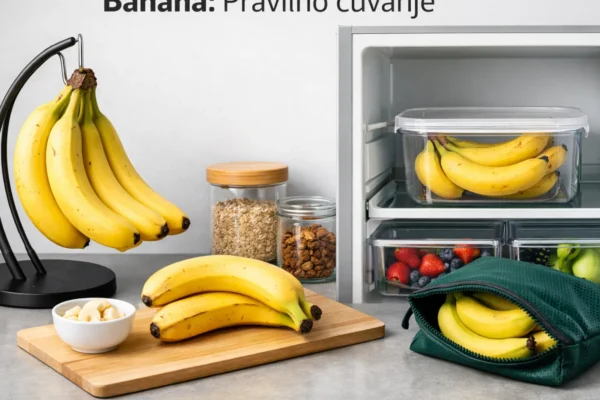 Ilustrativna fotografija za članak o banana: pravilno čuvanje i pametna priprema