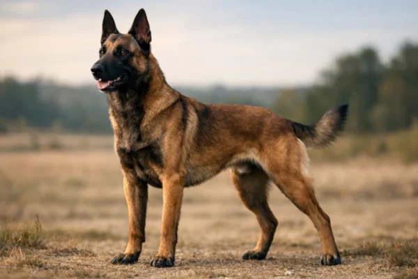 Belgijski ovčar malinois u prirodi – energičan i inteligentan radni pas