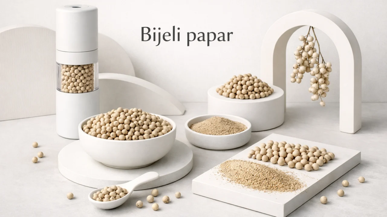 Ilustrativna fotografija za članak o bijeli papar: pravilna uporaba i čuvanje