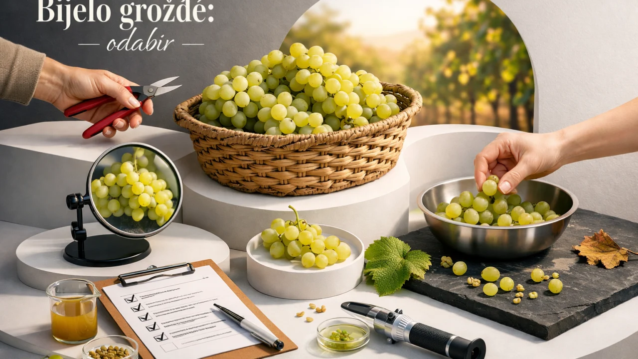 Ilustrativna fotografija za članak o bijelo grožđe: odabir, čuvanje i priprema