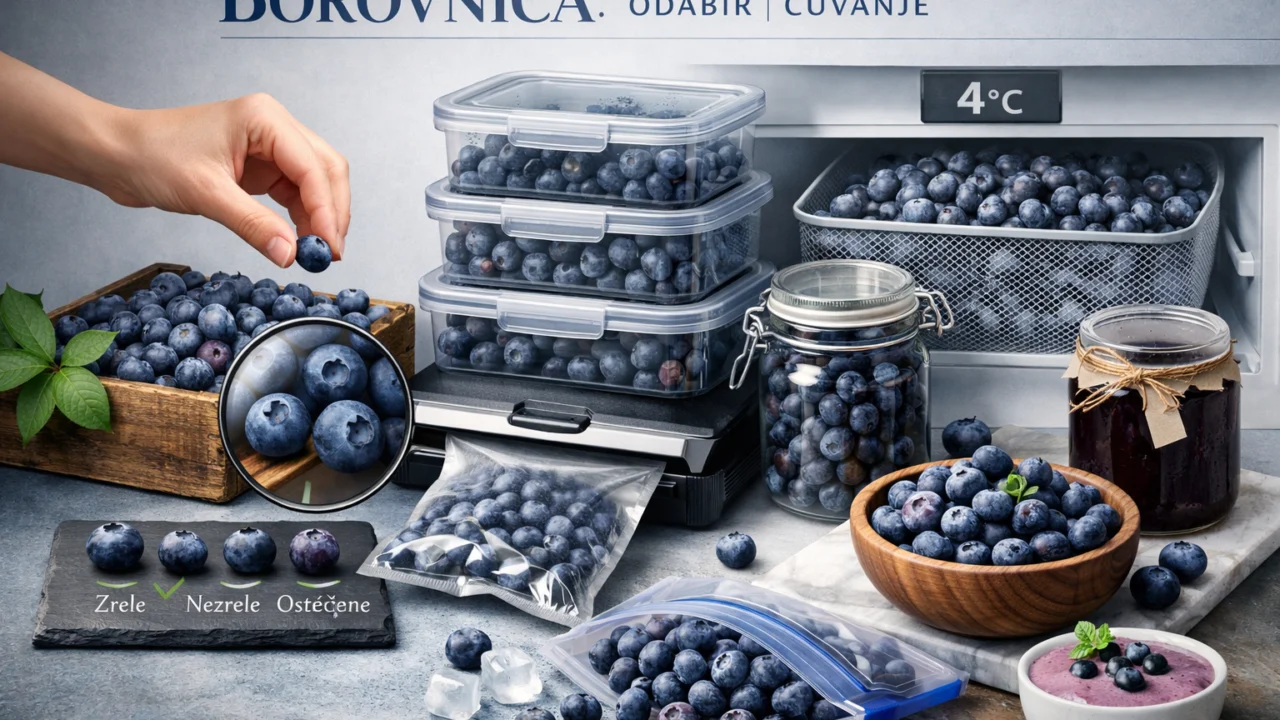 Ilustrativna fotografija za članak o borovnica: odabir, čuvanje i priprema