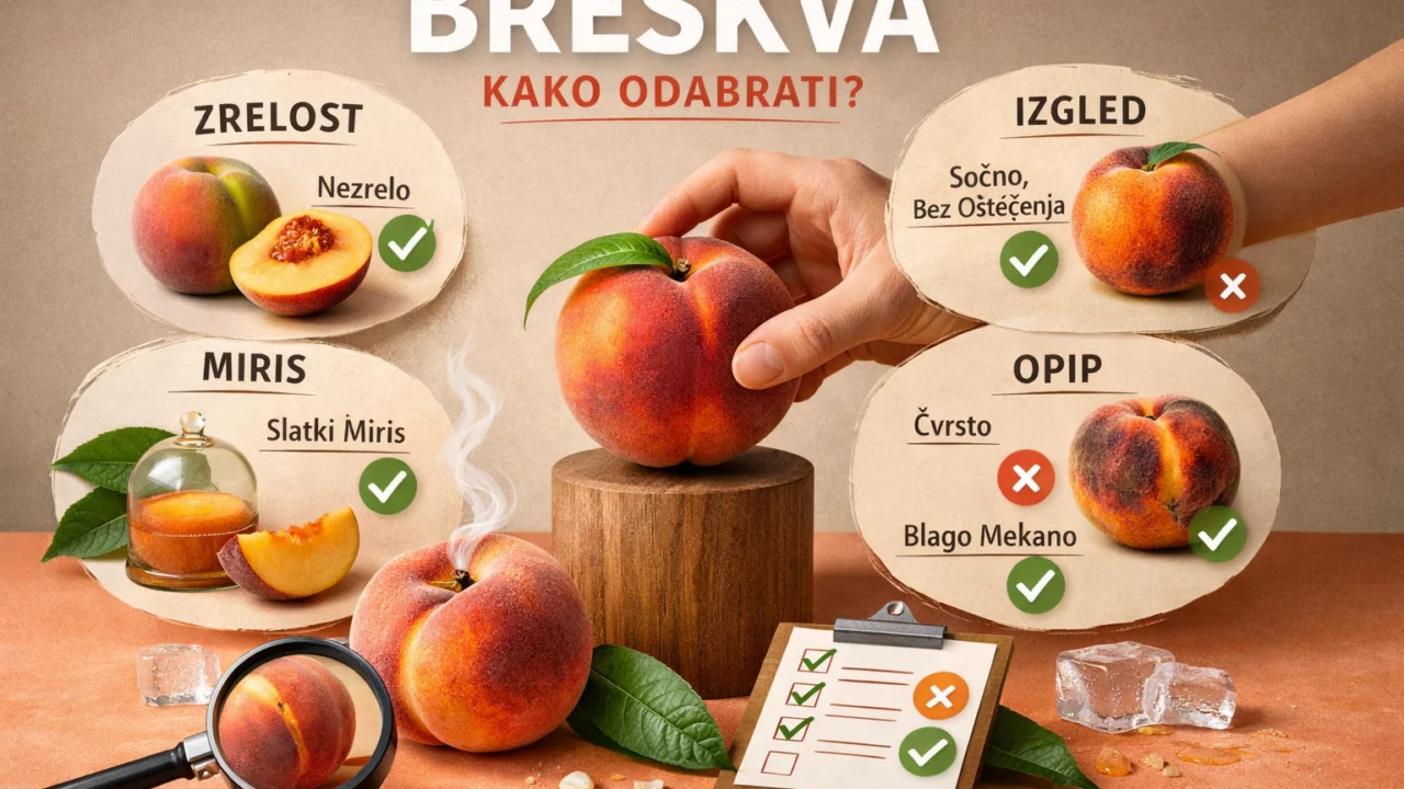 Ilustrativna fotografija za članak o breskva: kako odabrati, čuvati i pripremiti