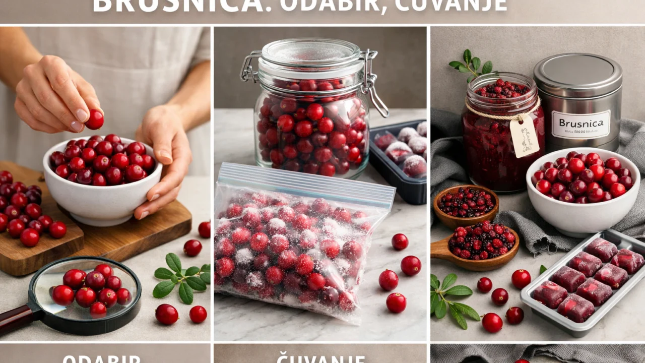 Ilustrativna fotografija za članak o brusnica: odabir, čuvanje i priprema