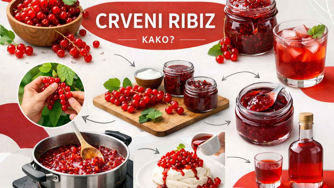 Ilustrativna fotografija za članak o crveni ribiz: kako odabrati, čuvati i pripremiti