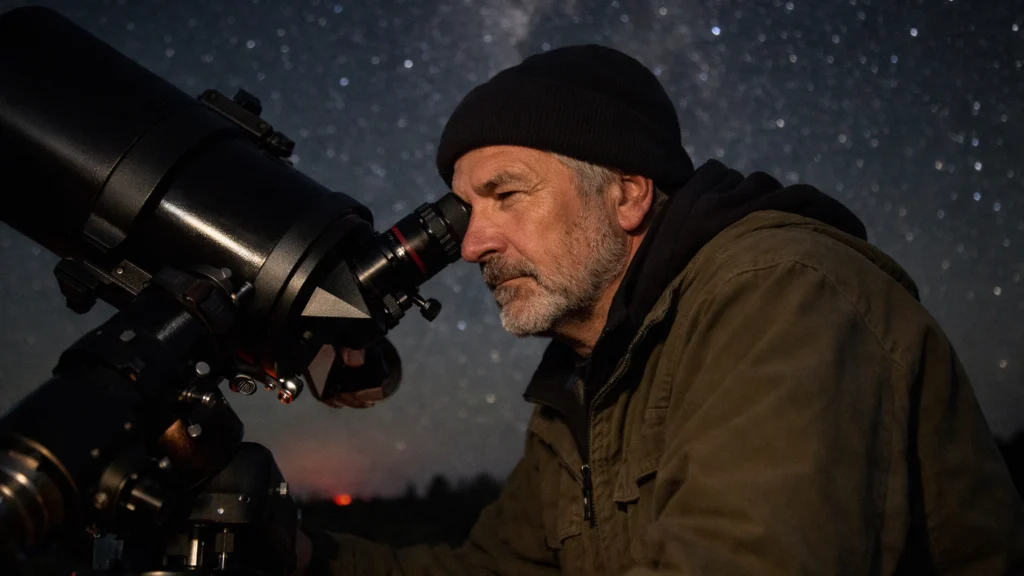 Napredna tehnika indirektnog gledanja pri promatranju maglica