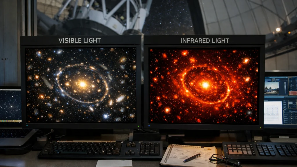 Kombinacija podataka svemirskih teleskopa za analizu gravitacijskih lećeva