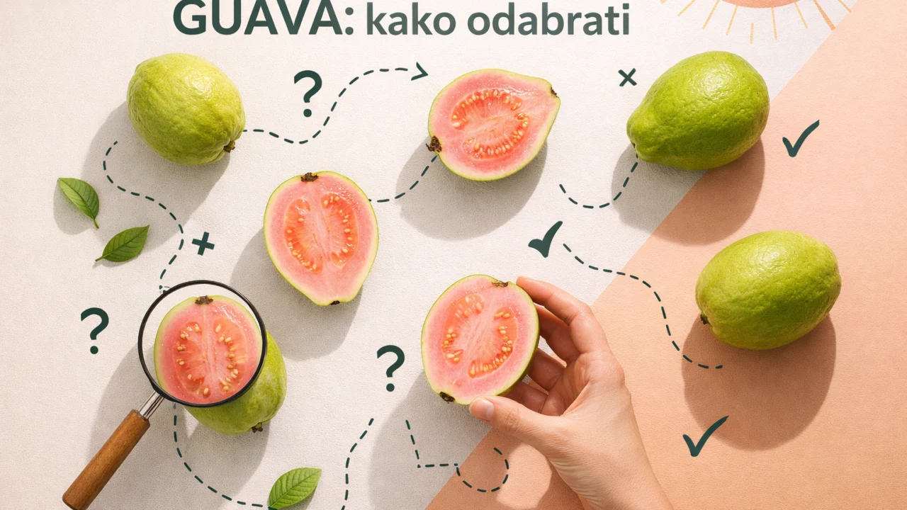 Ilustrativna fotografija za članak o guava: kako odabrati, čuvati i pripremiti
