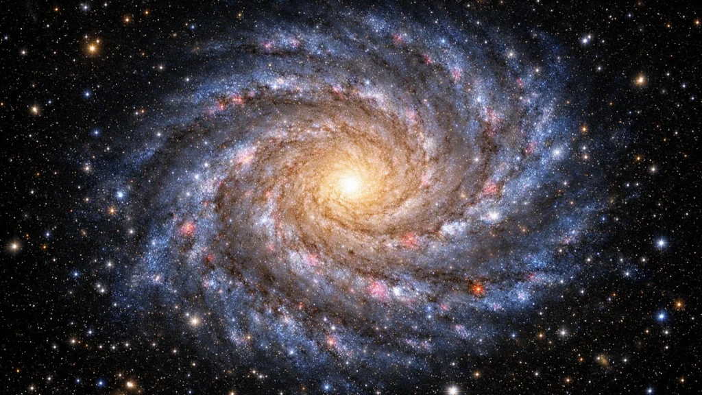 Struktura spiralne galaksije važna za razumijevanje krivulja rotacije