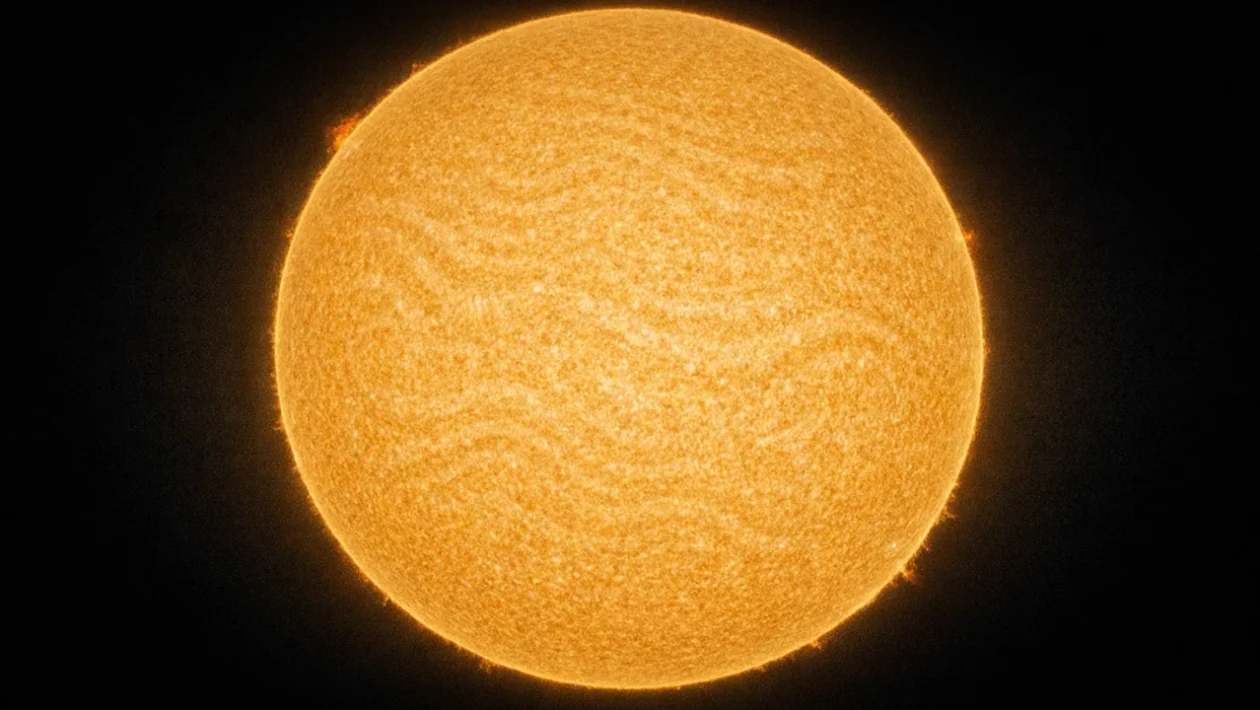 Površina Sunca s vidljivim oscilacijama koje znanstvenici proučavaju u helioseizmologiji